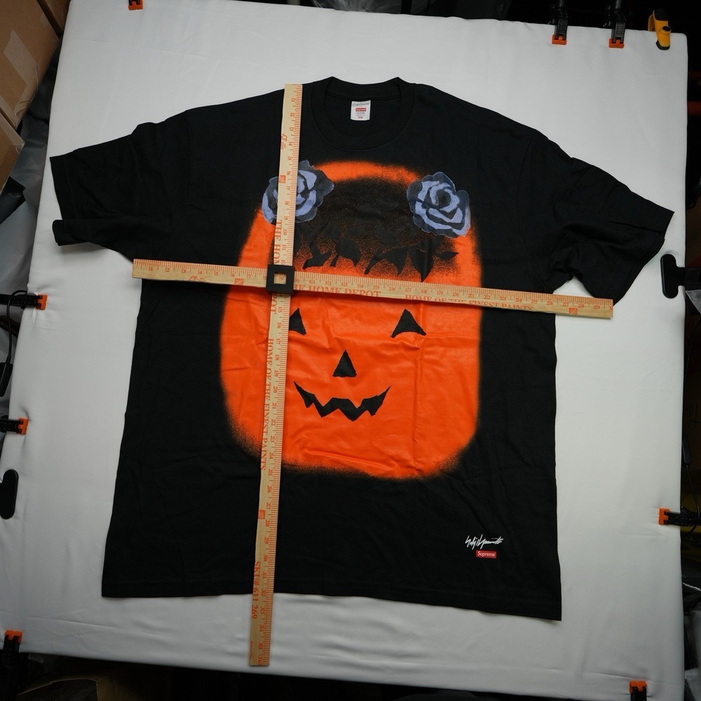 *SEALED* Supreme Yohji Yamamoto Pumpkin Tee (FW22) Black - Size XXL Rare Sz NWT - Picture 6 of 10